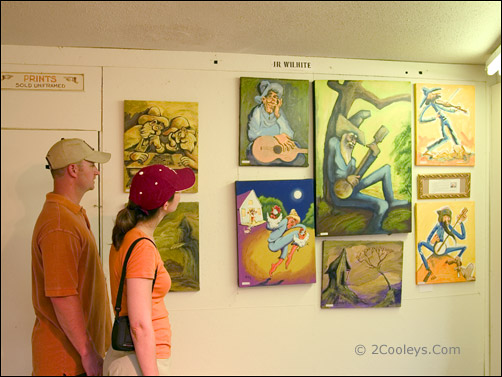 Ozark Folk Center - paintings